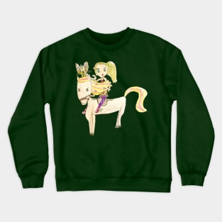 Horseback Ridin'! YeeHaw Crewneck Sweatshirt